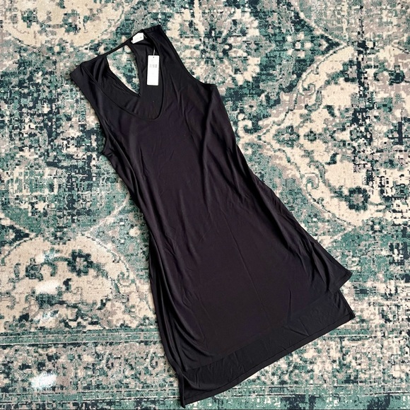Anthropologie Dresses & Skirts - NWT Anthropologie Akemi +Kin Black Sleeveless Dress Sz XS High Side Slits Cutout